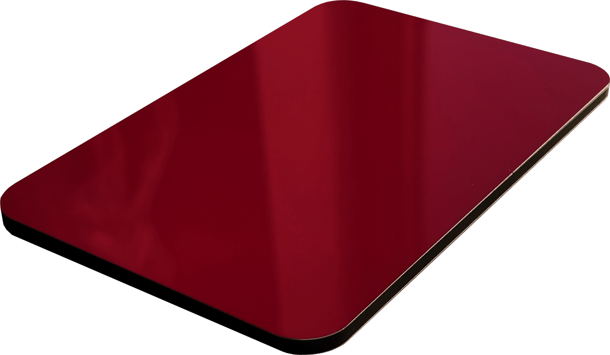 Burgund RAL3004 błysk Alukompozyt